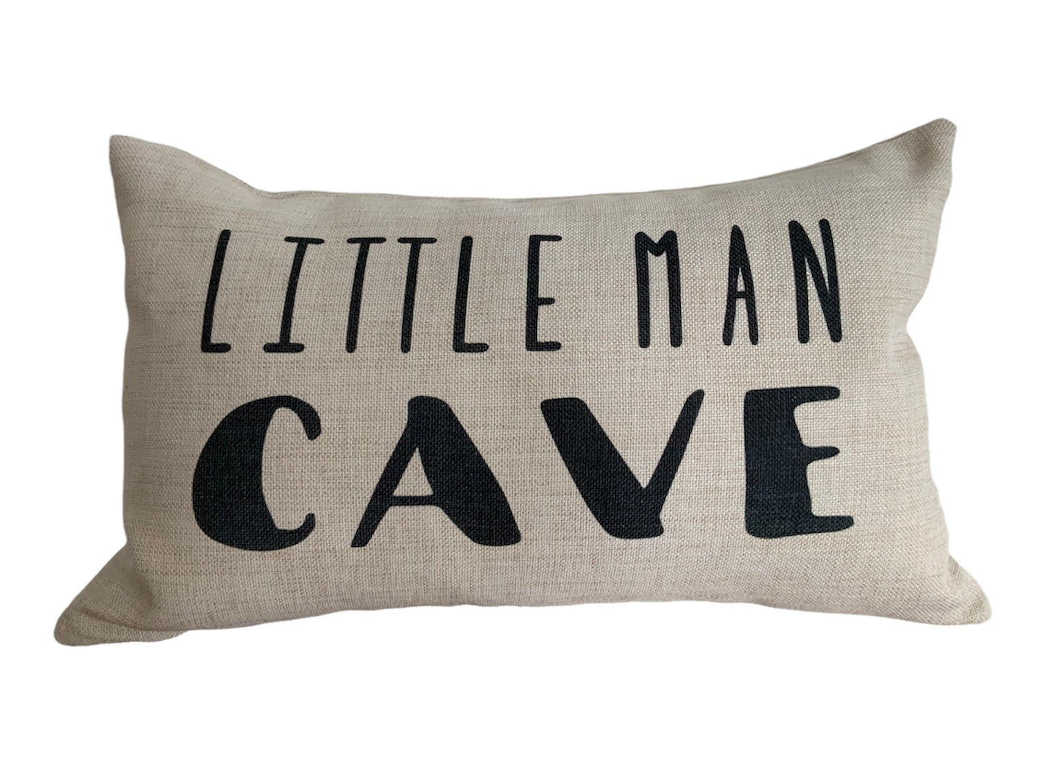 Little man cave top pillow